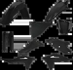 Acerbis 2872797440 フルプラスチックキット ブラックメタリック '21+ GasGas EX/MC 125-450用 Acerbis 2872797440 Full Plastic Kit Black Metallic for '21+ GasGas EX/MC 125-450 【並行輸入品】
