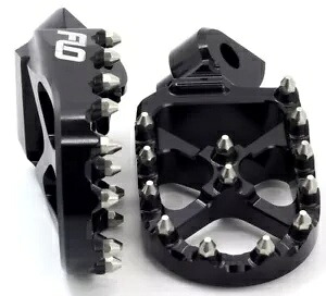Flo Motorsports Pro フットペグ ブラック コブラ _FPEG-801BLK Flo Motorsports Pro footpeg black Cobra _FPEG-801BLK 【並行輸入品】