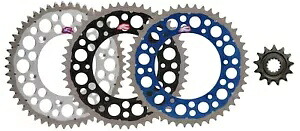 Renthal 溝付きフロント & ツインリング リア スプロケット ヤマハ YZ125 YZ250F WR250F用 Renthal Grooved front & Twinring rear Sprocket for Yamaha YZ125 YZ250F WR250F 【並行輸入品】