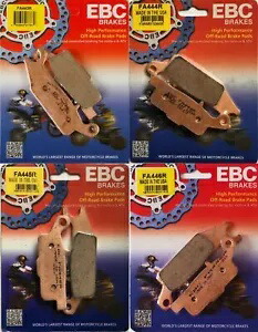 EBC R シリーズ フロント & リア ブレーキ パッド セット - ヤマハ YFM550 & YFM700 グリズリー EBC R Series front & rear brake pads set - Yamaha YFM550 & YFM700 Grizzly 【並行輸入品】