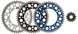 Renthal 溝付きフロント & ツインリング リア スプロケット ヤマハ YZ125 YZ250F WR250F用 Renthal Grooved front & Twinring rear Sprocket for Yamaha YZ125 YZ250F WR250F 【並行輸入品】