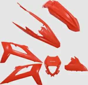 Acerbis 2936260004 フルプラスチックキット Acerbis 2936260004 Full Plastic Kit 【並行輸入品】