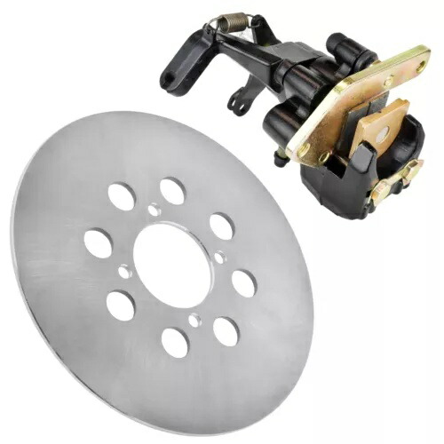 リアキャリパー ブレーキディスク付き ヤマハ ウルヴァリン 350 YFM350FX 4x4 1995-2000 に適合 Rear Caliper w/ Brake Disc Fits Yamaha Wolverine 350 YFM350FX 4x4 1995-2000 【並行輸入品】画像