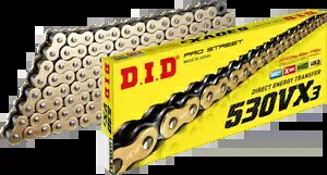 した。 530VX3GX130ZB 530VX3 レーシングチェーン D.I.D. 530VX3GX130ZB 530VX3 Racing Chain 【並行輸入品】