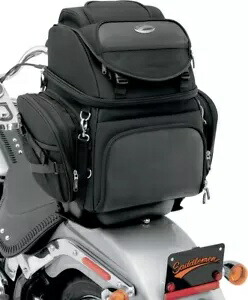 Saddlemen BR3400 バックシートまたはシーシーバーバッグ 3515-0107 Saddlemen BR3400 Back Seat or Sissy Bar Bag 3515-0107 【並行輸入品】