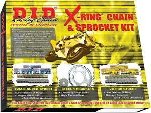 した。 DKS-013G Xリングチェーン＆スプロケットキット D.I.D. DKS-013G X-Ring Chain and Sprocket Kit 【並行輸入品】