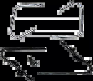 ドラッグ スペシャリティーズ サドルバッグ ガード/サポート キット 3501-1243 Drag Specialties Saddlebag Guards/Support Kits 3501-1243 【並行輸入品】|カスタムパーツ WORLD倉庫