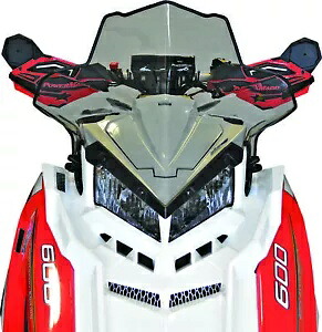 パワーマッド アクシス フロントガラス ロースモーク 11621 Powermadd Axys Windshield Low Smoke 11621 【並行輸入品】