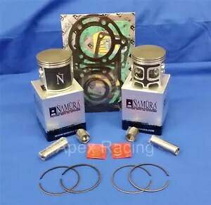 ナムラ ピストン キット 1.00mm オーバーサイズ ～ 64.94mm、ハイコンプレッション NA-40000-4K Namura Piston Kit 1.00mm Oversize to 64.94mm, Hi-Compression NA-40000-4K 【並行輸入品】