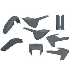 Polisport プラスチックキット ナルドグレー 90898 Polisport Plastic Kit Nardo Gray 90898 【並行輸入品】