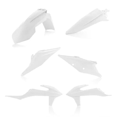 Acerbis 標準プラスチックキット ホワイト 2726500002 Acerbis Standard Plastic Kits White 2726500002 【並行輸入品】