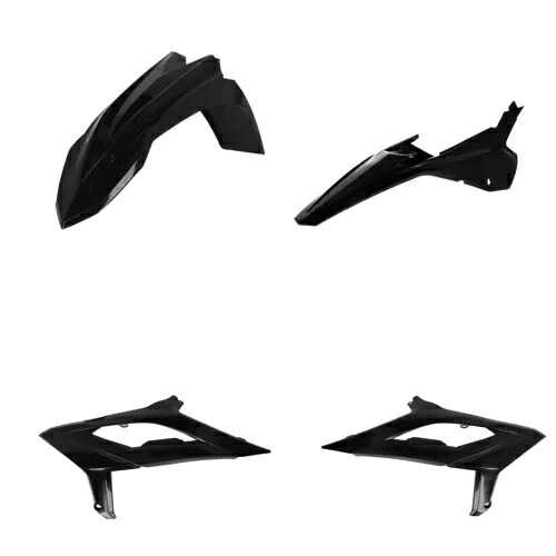 アチェルビス プラスチックキット ブラック 2979650001 Acerbis Plastic Kit Black 2979650001 【並行輸入品】