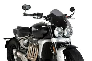 PUIG ネイキッド 新世代ウインドスクリーン ダークスモーク ツーリング 20283F PUIG Naked New Generation Windscreen Dark Smoke Touring 20283F 【並行輸入品】