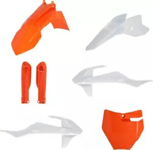 Acerbis フルプラスチックキット オレンジ/ホワイト 2980587705 Acerbis Full Plastic Kits Orange/White 2980587705 【並行輸入品】 51,480円