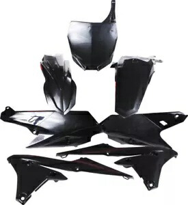 Polisport プラスチックキット ブラック 90583 Polisport Plastic Kit Black 90583 【並行輸入品】