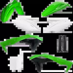 Acerbis フルプラスチックキット グリーン/ブラック/ホワイト 2685826812 Acerbis Full Plastic Kit Green/Black/White 2685826812 【並行輸入品】 51,480円