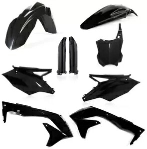 アチェルビス フルプラスチックキット ブラック 2449570001 Acerbis Full Plastic Kit Black 2449570001 【並行輸入品】