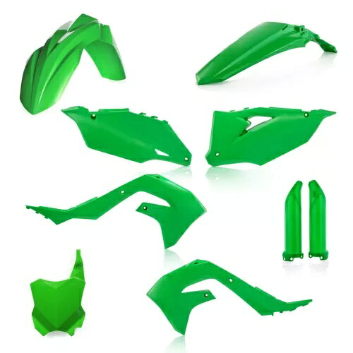Acerbis フルプラスチックキット グリーン 2736290006 Acerbis Full Plastic Kit Green 2736290006 【並行輸入品】