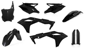 Acerbis フルプラスチックキット ブラック 2630630001 Acerbis Full Plastic Kit Black 2630630001 【並行輸入品】