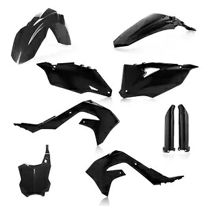 Acerbis フルプラスチックキット ブラック 2736290001 Acerbis Full Plastic Kit Black 2736290001 【並行輸入品】