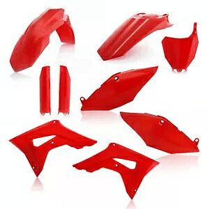 アチェルビス フルプラキット レッド 2630700227 Acerbis Full Plastic Kit Red 2630700227 【並行輸入品】