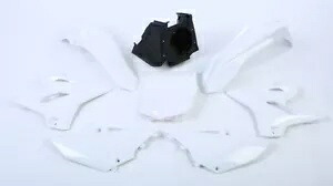 Polisport プラスチックキット ホワイト 90717 Polisport Plastic Kit White 90717 【並行輸入品】
