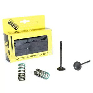 Pro X スチール バルブおよびスプリング キット 排気 28.SES2402-1 Pro X Steel Valves and Spring Kits Exhaust 28.SES2402-1 【並行輸入品】