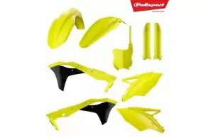 Polisport プラスチックキット Flo イエロー 90743 Polisport Plastic Kit Flo Yellow 90743 【並行輸入品】