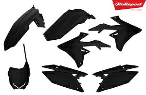 Polisport プラスチックキット ブラック 90765 Polisport Plastic Kit Black 90765 【並行輸入品】
