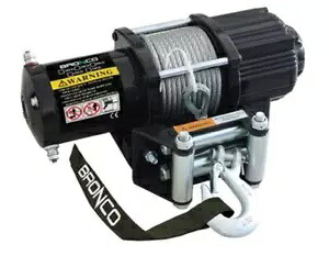 ブロンコ 4500ポンドスチールケーブル付ウインチ AC-12107 Bronco 4500lb. Winch with Steel Cable AC-12107 【並行輸入品】