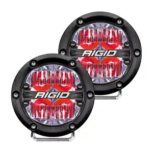 リジッド 360 シリーズ ドライブ ライト 4 インチ レッド 36116 Rigid 360 Series Drive Lights 4in Red 36116 【並行輸入品】