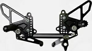 ボルテックス アジャスタブル リアセット ブラック RS198K Vortex Adjustable Rear Set Black RS198K 【並行輸入品】
