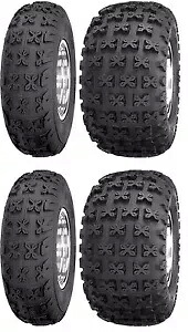 Sedona Bazooka フロント 21X7-10 およびリア 20X11-9 スポーツ クアッド タイヤ 4 本のフルセット Full set of (4) Sedona Bazooka 21X7-10 front and 20X11-9 Rear Sport Quad Tires 【並行輸入品】