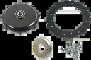 HARDDRIVE クッシュドライブチェーン変換キット ブラック 201406 HARDDRIVE Cush Drive Chain Conversion Kit Black 201406 【並行輸入品】