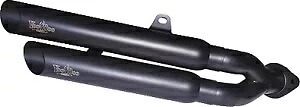 Voodoo Shorty スリップオン エキゾースト - デュアル フランジ マウント ブラック VESPYL3B Voodoo Shorty Slip-on Exhaust - Dual Flange Mount Black VESPYL3B 【並行輸入品】|カスタムパーツ WORLD倉庫
