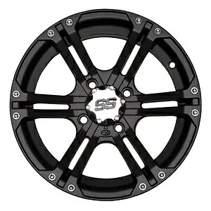 新品 -ITP SS212 ホイール 4 リム 14 インチ セット RZR XP 4 1000 - 2014-2018 ポラリス ブラック NEW -ITP SS212 WHEELS 4 RIMS 14" SET RZR XP 4 1000 - 2014-2018 POLARIS Black 【並行輸入品】|カスタムパーツ WORLD倉庫