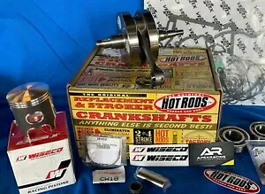 Hot Rods Wiseco トップ + ボトムエンド リビルドキット 97-01 ホンダ CR250 ピストン クランクシャフト Hot Rods Wiseco Top + Bottom End Rebuild Kit 97-01 Honda CR250 Piston Crankshaft 【並行輸入品】