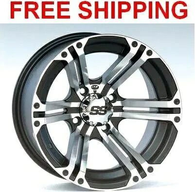 ITP SS212 ホイール リム 12 インチ 4 ホイール キット 400 420 ランチャー ストレート アクスル ITP SS212 WHEELS RIMS 12" 4 WHEEL KIT 400 420 RANCHER STRAIGHT AXLE 【並行輸入品】｜カスタムパーツ WORLD倉庫