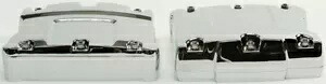 ハードドライブ ロッカー カバー キット クローム ロッカー ボックス カバー 67-728 HARDDRIVE Rocker Cover Kits Chrome Rocker Box Covers 67-728 【並行輸入品】