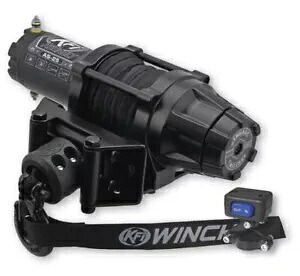 KFI Products 2500 ATV Assualt シリーズ ウインチ 合成ロープ AS-25 KFI Products 2500 ATV Assualt Series Winch Synthetic Rope AS-25 【並行輸入品】