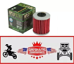 Hiflo HF207 レーシング オイルフィルター 52010-0001 K5201-00001 16510-35G00 Hiflo HF207 Racing Oil Filter 52010-0001 K5201-00001 16510-35G00 【並行輸入品】