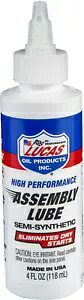 ルーカス アセンブリ 潤滑油 4オンス Lucas Assembly Lube 4 oz 【並行輸入品】