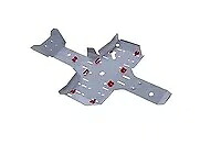 RIVAL POWERSPORTS USA 合金スキッド プレート 2444.6903.3 RIVAL POWERSPORTS USA Alloy Skid Plates 2444.6903.3 【並行輸入品】