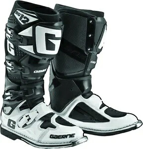 ガエルネ SG-12 ブーツ ブラック/ホワイト GAERNE SG-12 BOOTS BLACK/WHITE 【並行輸入品】|カスタムパーツ WORLD倉庫