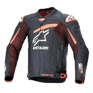 アルパインスターズ GP プラス R V4 ライドニット レザー ジャケット ブラック Alpinestars GP Plus R V4 Rideknit Leather Jackets BLACK 【並行輸入品】