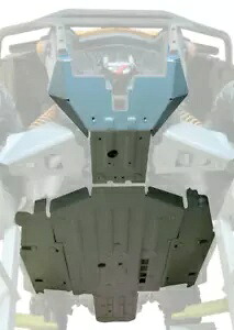 RIVAL POWERSPORTS USA 合金スキッド プレート 2444.7474.1 RIVAL POWERSPORTS USA Alloy Skid Plates 2444.7474.1 【並行輸入品】