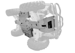 RIVAL POWERSPORTS USA 合金スキッド プレート 2444.8115.1 RIVAL POWERSPORTS USA Alloy Skid Plates 2444.8115.1 【並行輸入品】