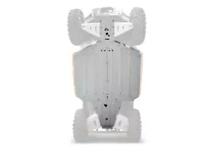RIVAL POWERSPORTS USA 合金スキッド プレート 2444.7448.2 RIVAL POWERSPORTS USA Alloy Skid Plates 2444.7448.2 【並行輸入品】