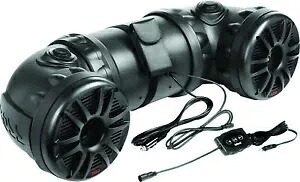 BOSS AUDIO オフロード アンプリファイド チューブ スピーカー システム (Bluetooth 対応) ATV85B BOSS AUDIO Off-Road Amplified Tube Speaker System w/Bluetooth ATV85B 【並行輸入品】