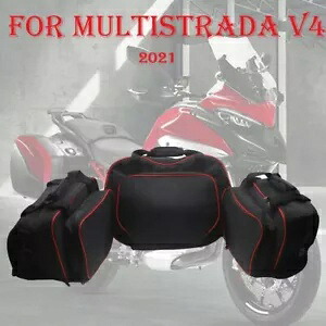 Ducati Multistrada V4 S 2021 荷物バッグインナーバッグサイドパニアケースに適合 FIT FOR Ducati Multistrada V4 S 2021 Luggage Bags Inner Bags Side Panniers Cases 【並行輸入品】